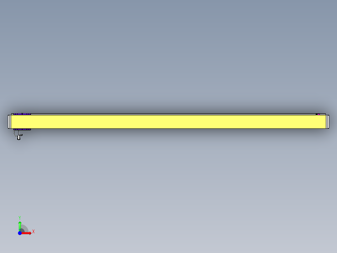 威洛博VL系列3d模型模组VL14S2Y-S3100前视图