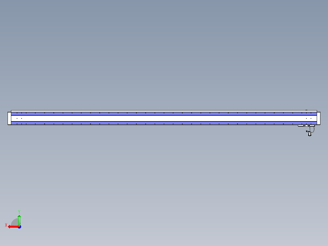 威洛博VL系列3d模型模组VL14S2Y-S3100后视图