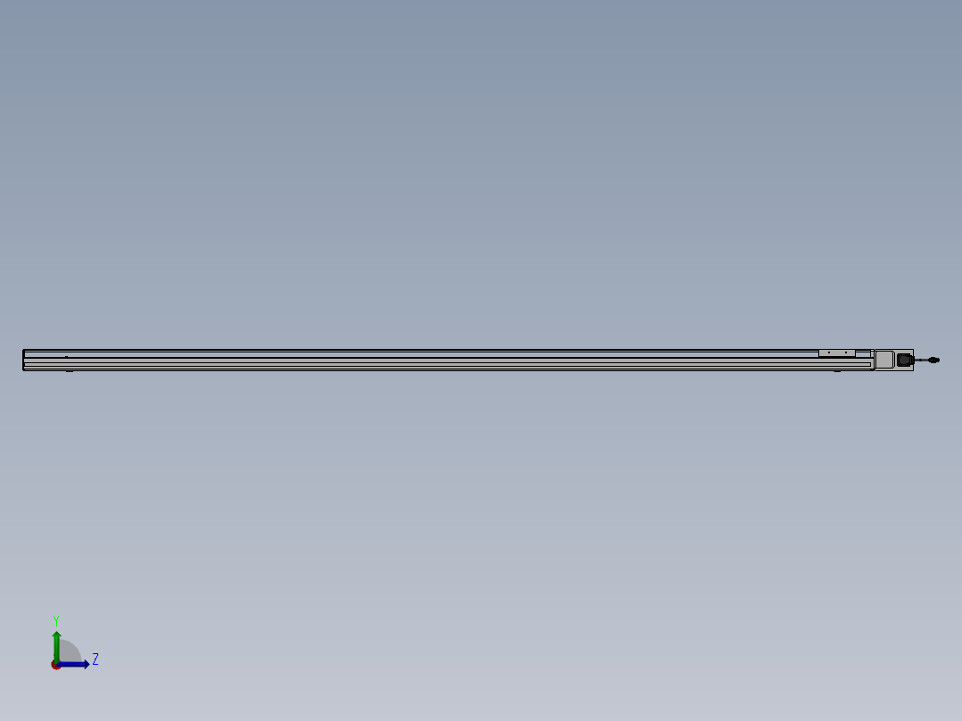 精密模组MT100-L78-2300-R-M10-C4左视图