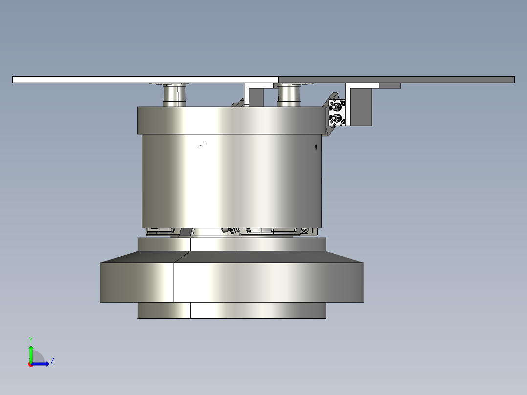 一款衬套类零件专用振动盘左视图