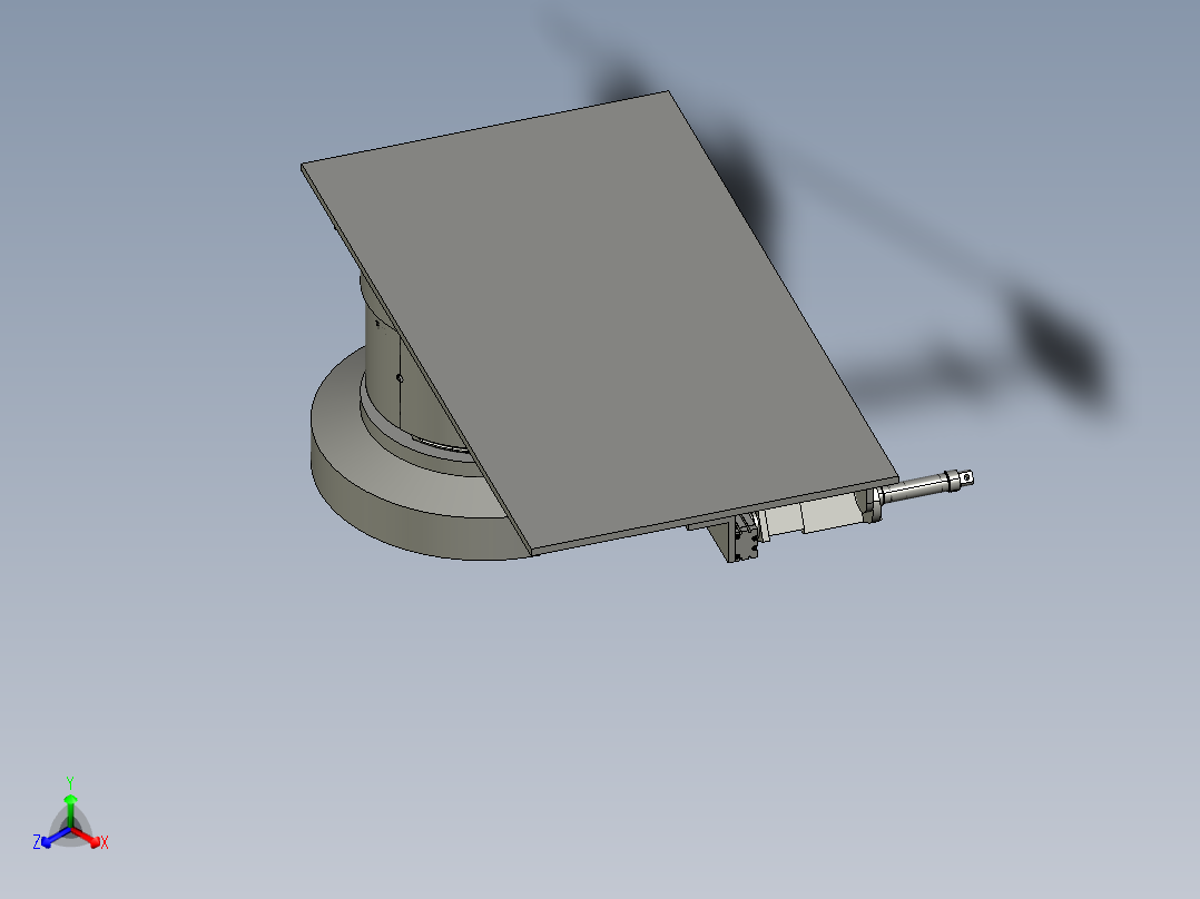 一款衬套类零件专用振动盘正等轴测图