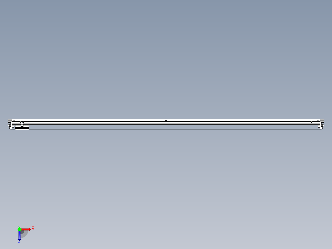 威洛博VL系列3d模型模组VL17E1Y-S2350俯视图