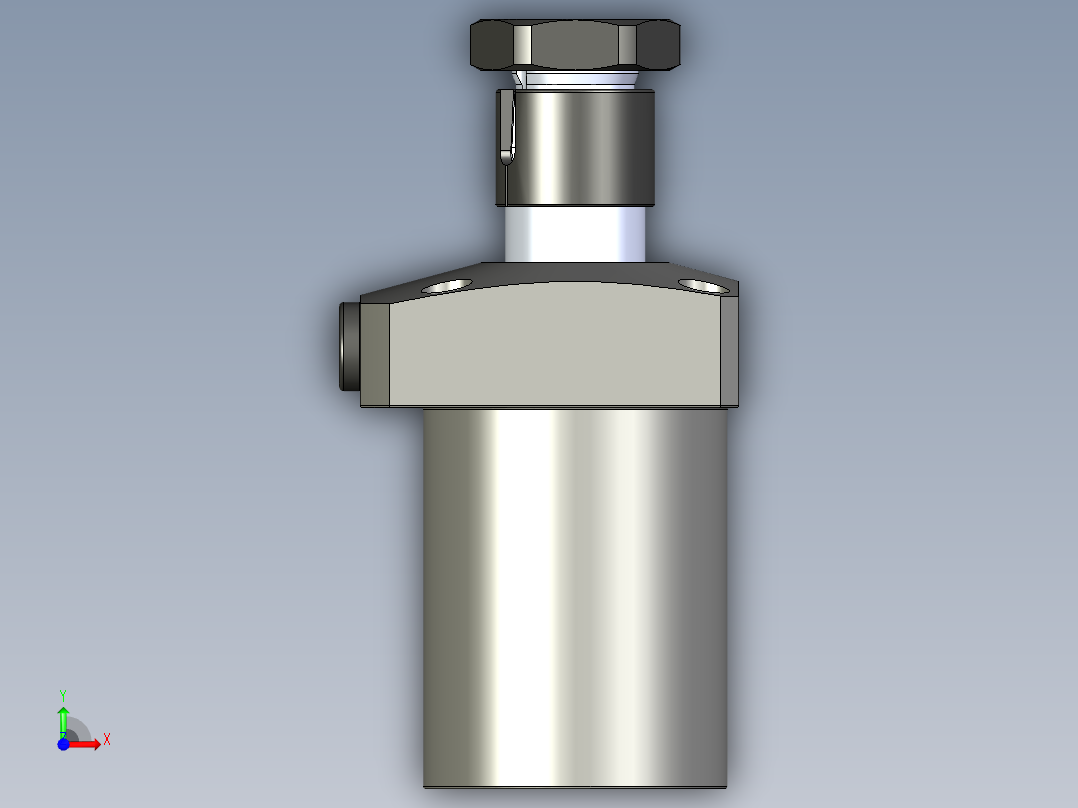 KOSMEKLHS0650-CR-Y30多系列多零件图纸模型前视图
