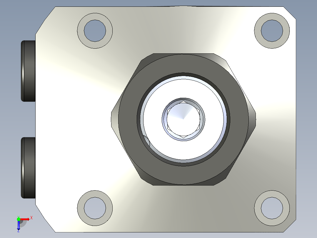 KOSMEKLHS0650-CR-Y30多系列多零件图纸模型俯视图
