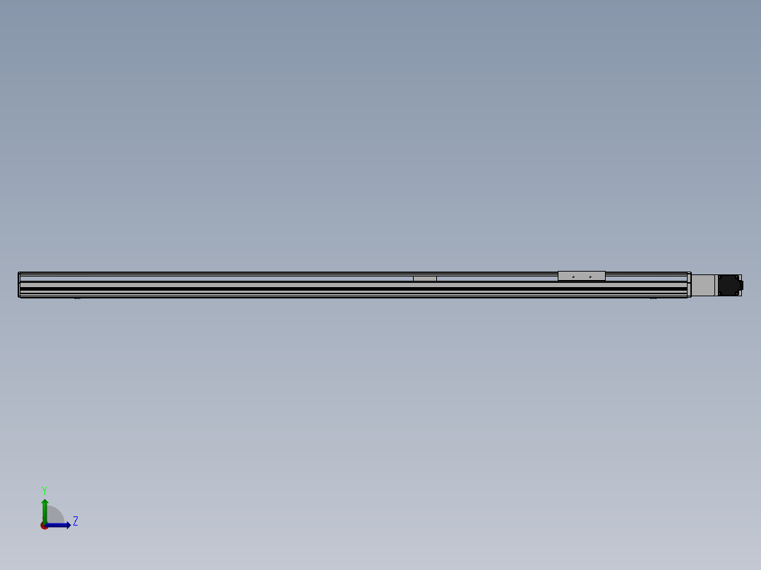 精密模组MT140-L110-1700-R-M40-C4左视图