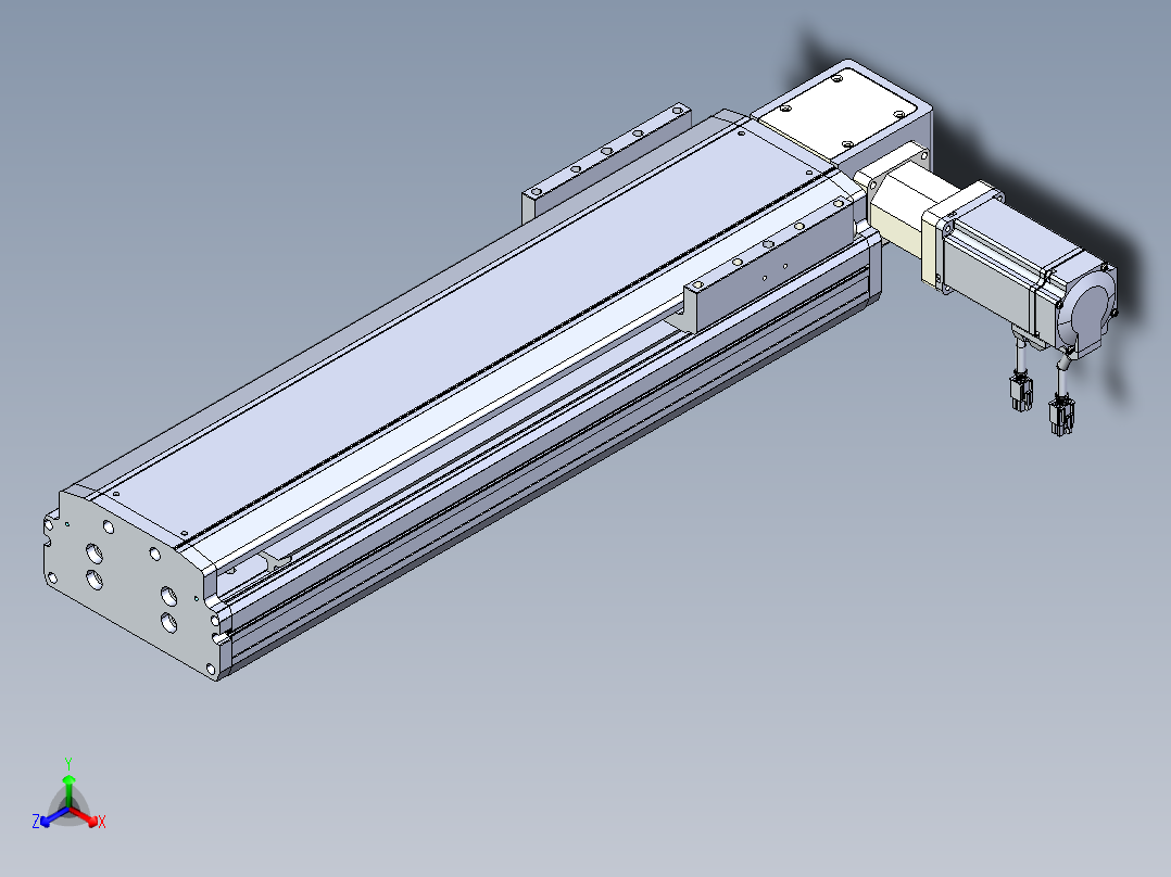 东锦同步带传动-直线滑台模组DH170B-L150-S350-BL-P400W-C3