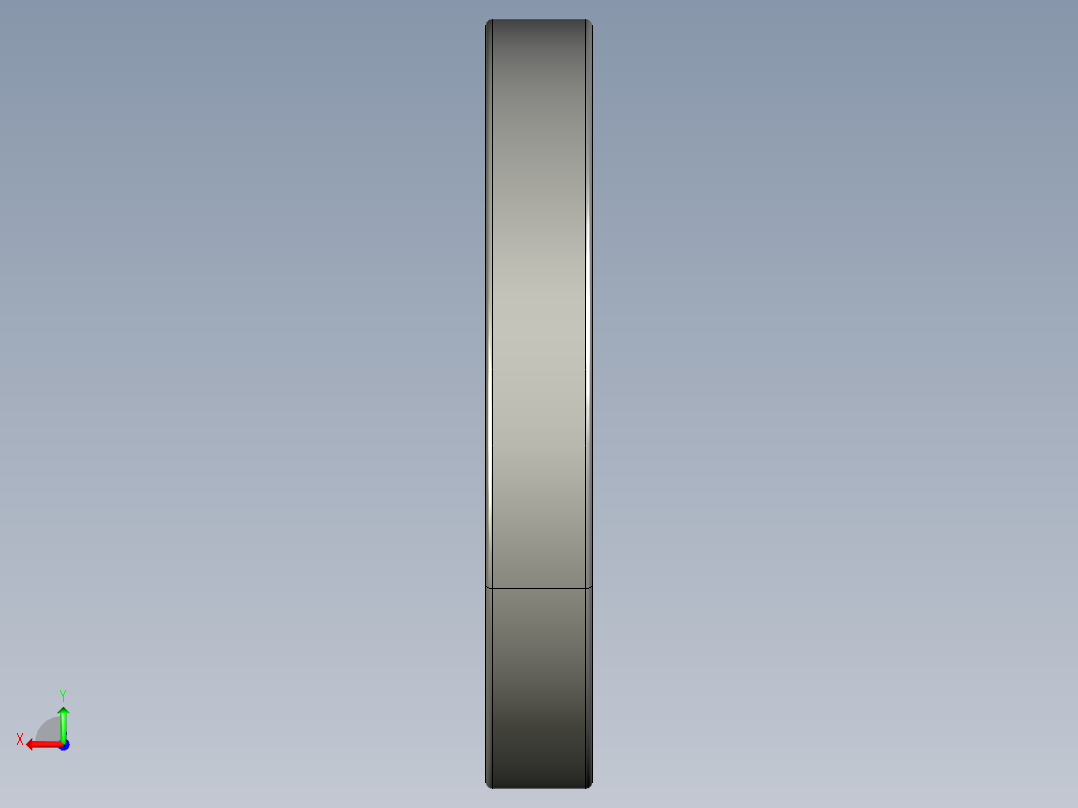 深沟球轴承61919后视图