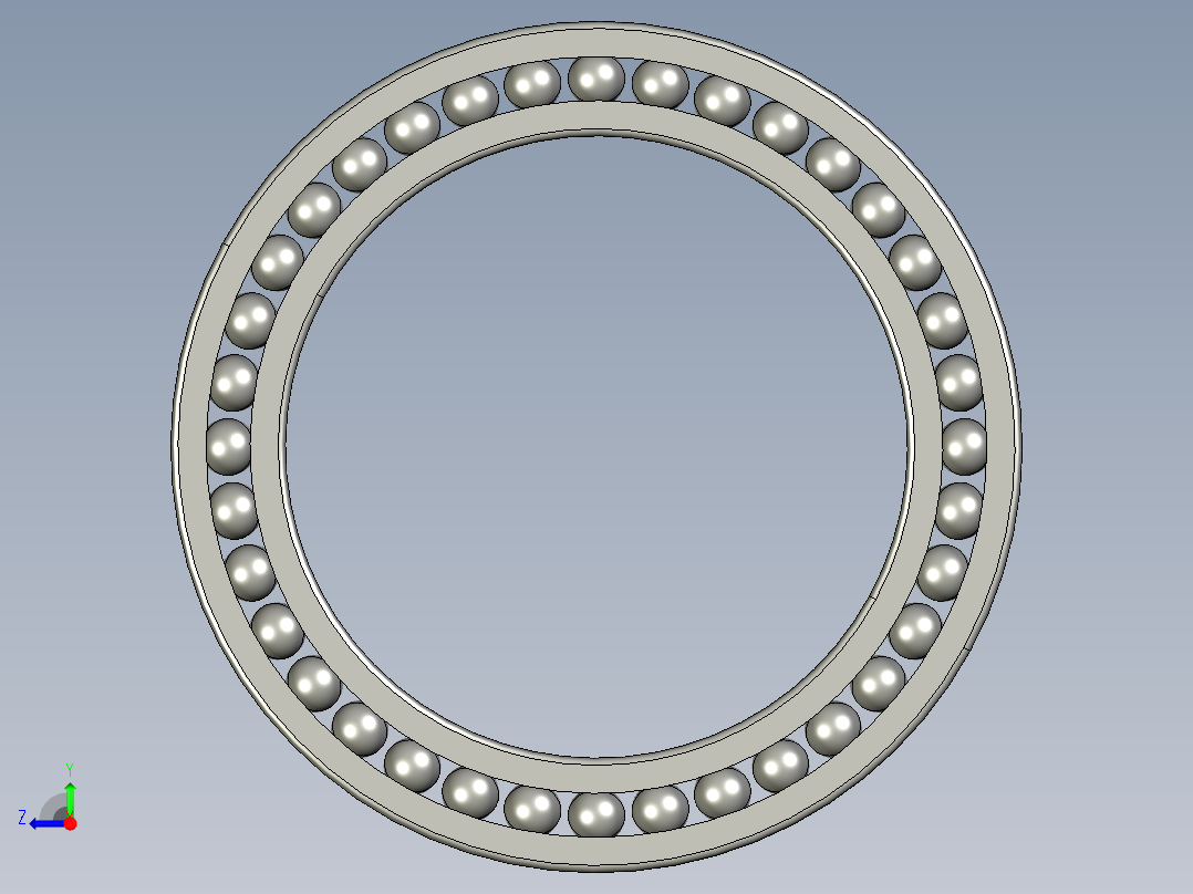 深沟球轴承61919右视图