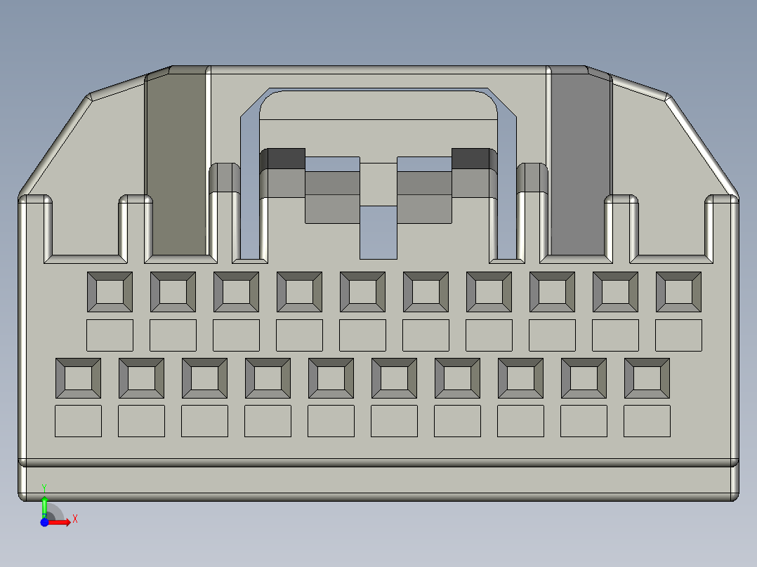 连接器AAUS01AS0-020K0113前视图