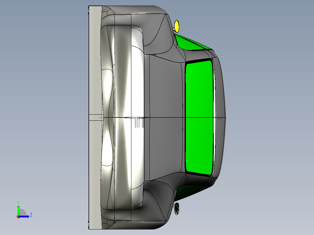 汽车车身 (21)左视图