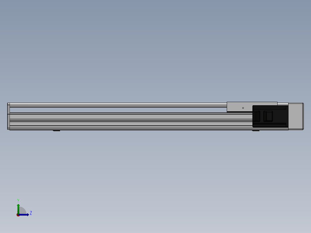 精密模组MY140-T10-550L-BR-P40B-C4-C左视图