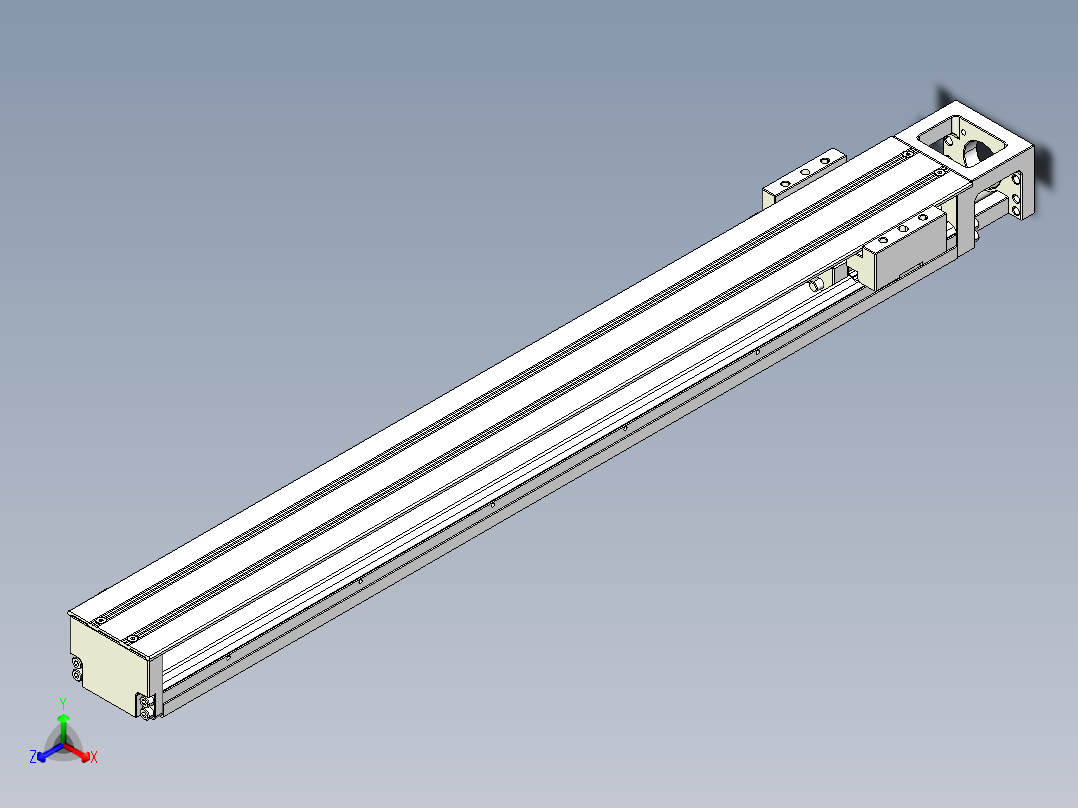 钢基模组-TPA-KNR-6005C-600A1-M-F0S1正等轴测图