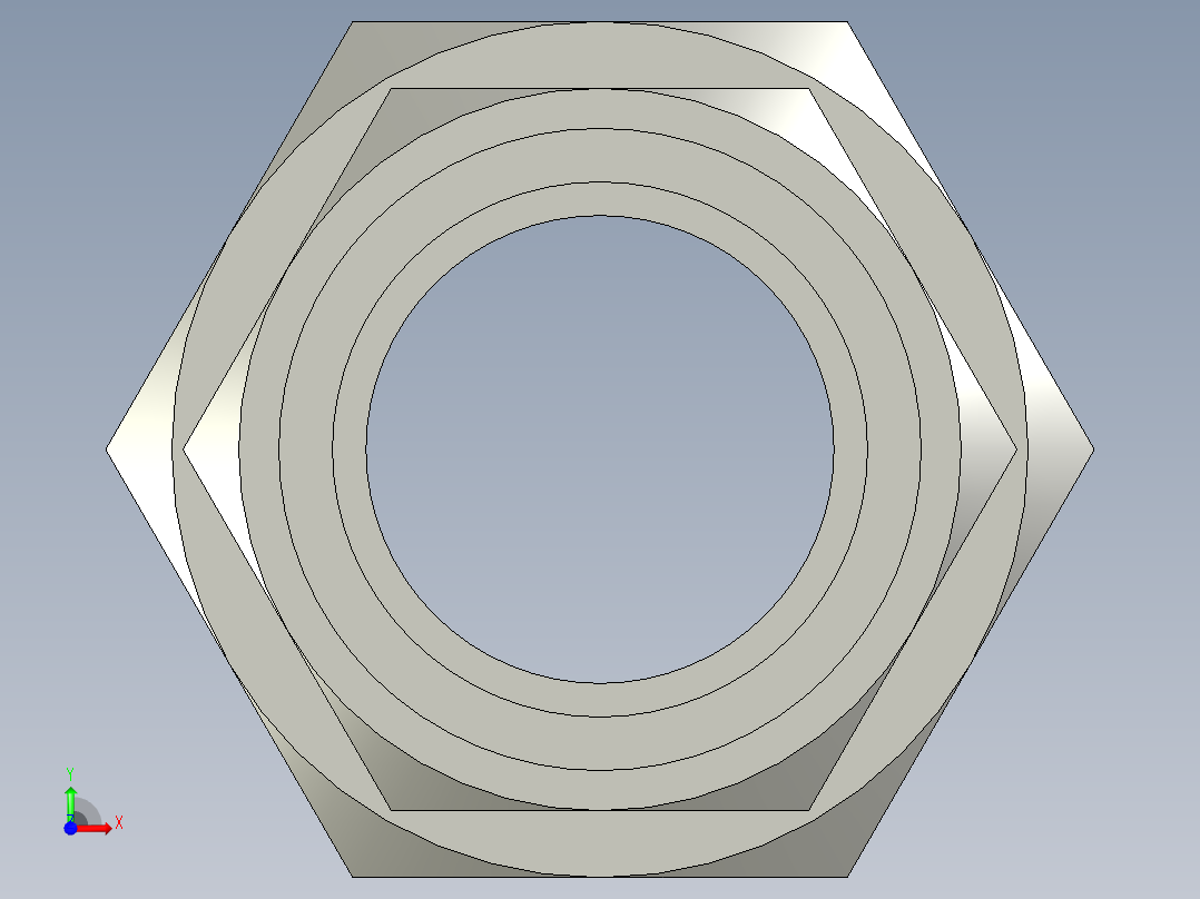 卡套式工业通用硬管接头24-20_trbu-s前视图