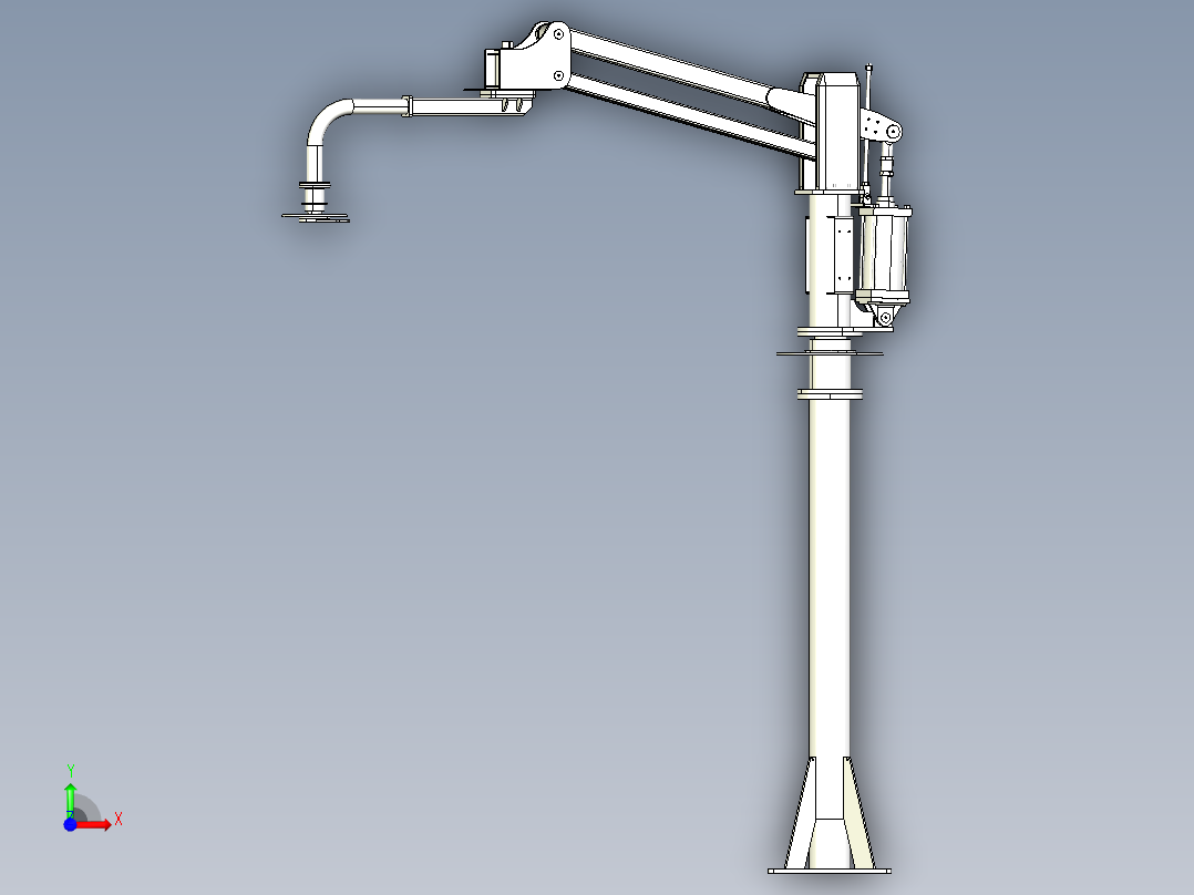 助力机械手前视图