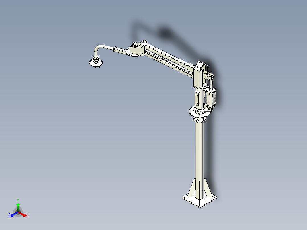 助力机械手正等轴测图