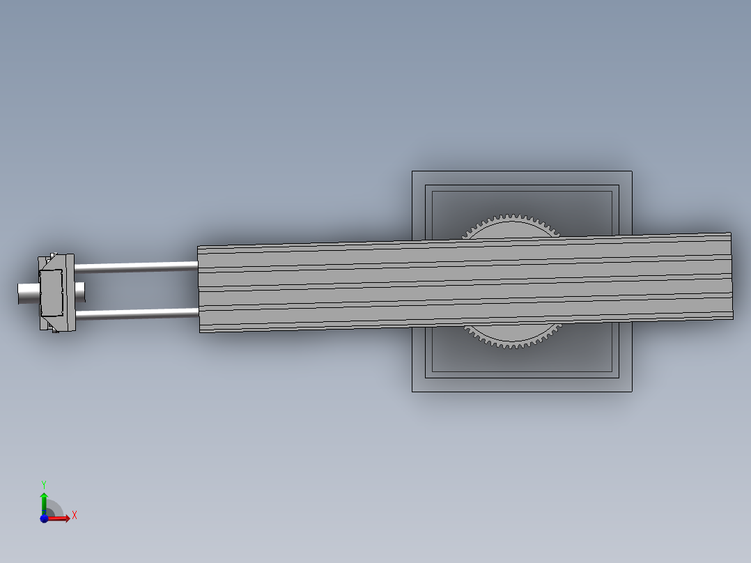 简易机械手前视图