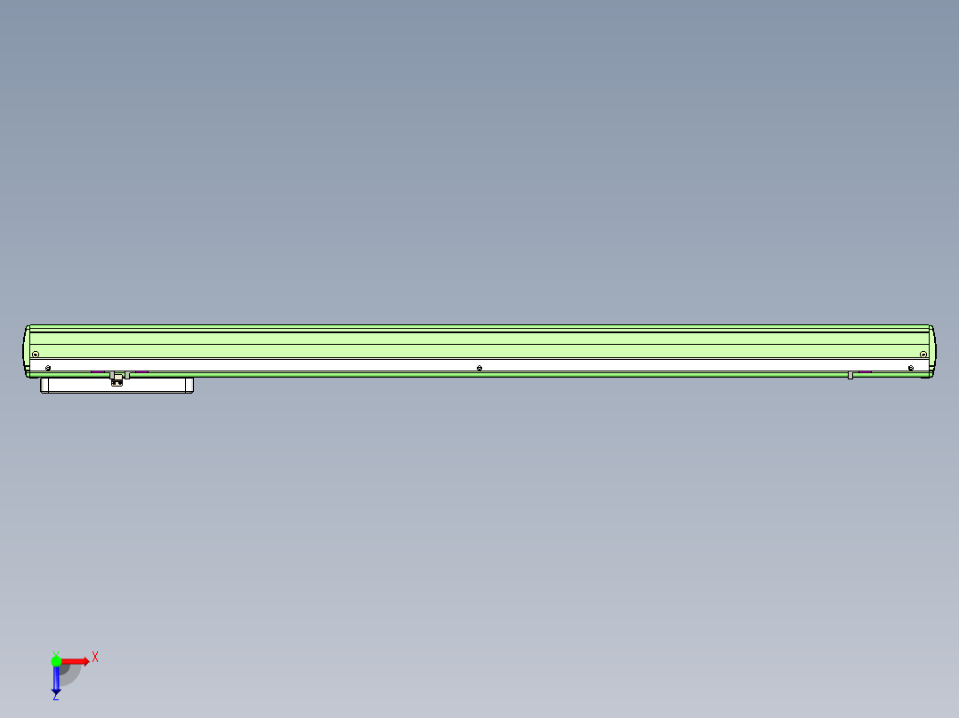 威洛博LC系列3d模型模组LC17E2Y-S1000俯视图