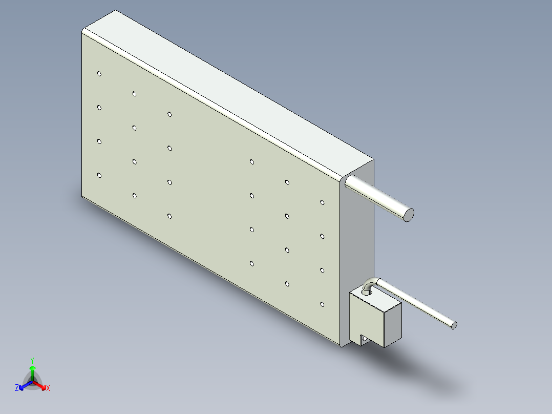 威洛博模组VJM80-B4正等轴测图