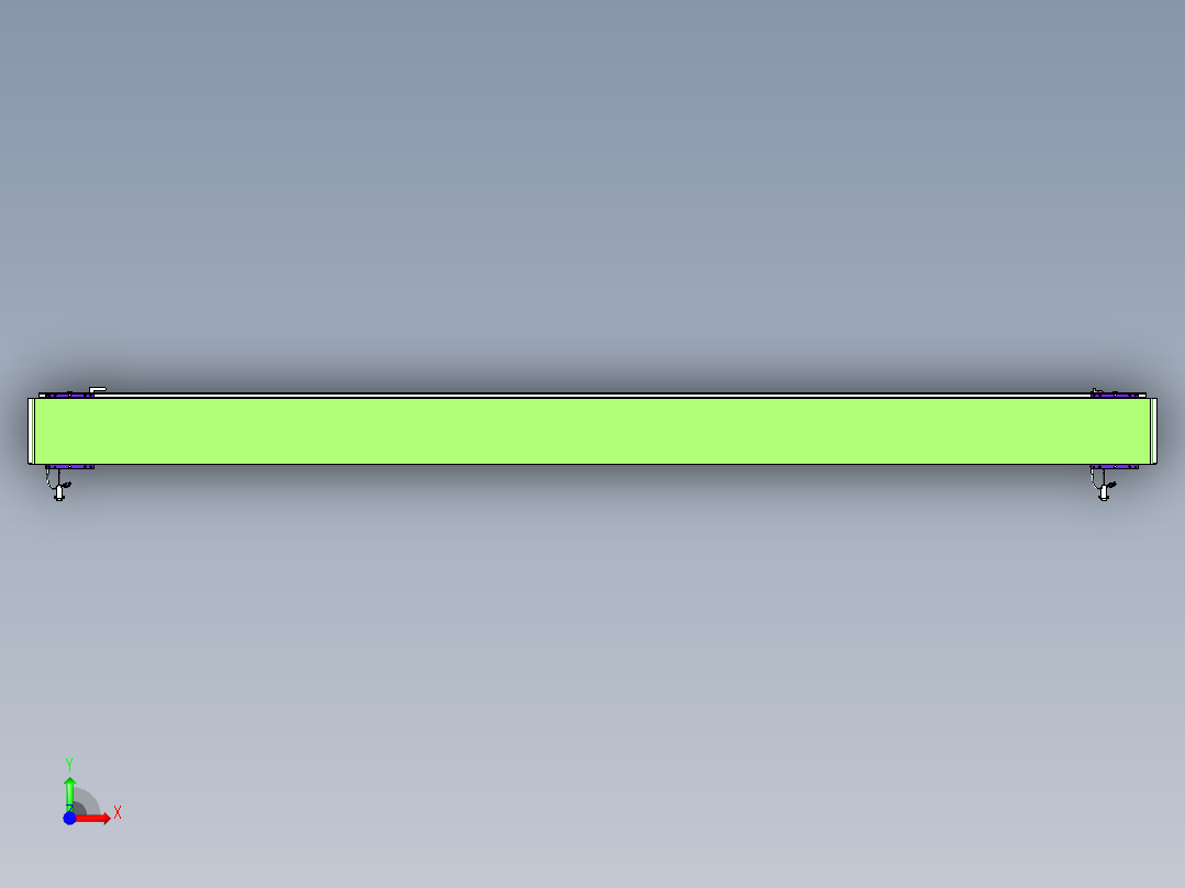 威洛博VL系列直线电机模组-2VL22H2-S3300前视图