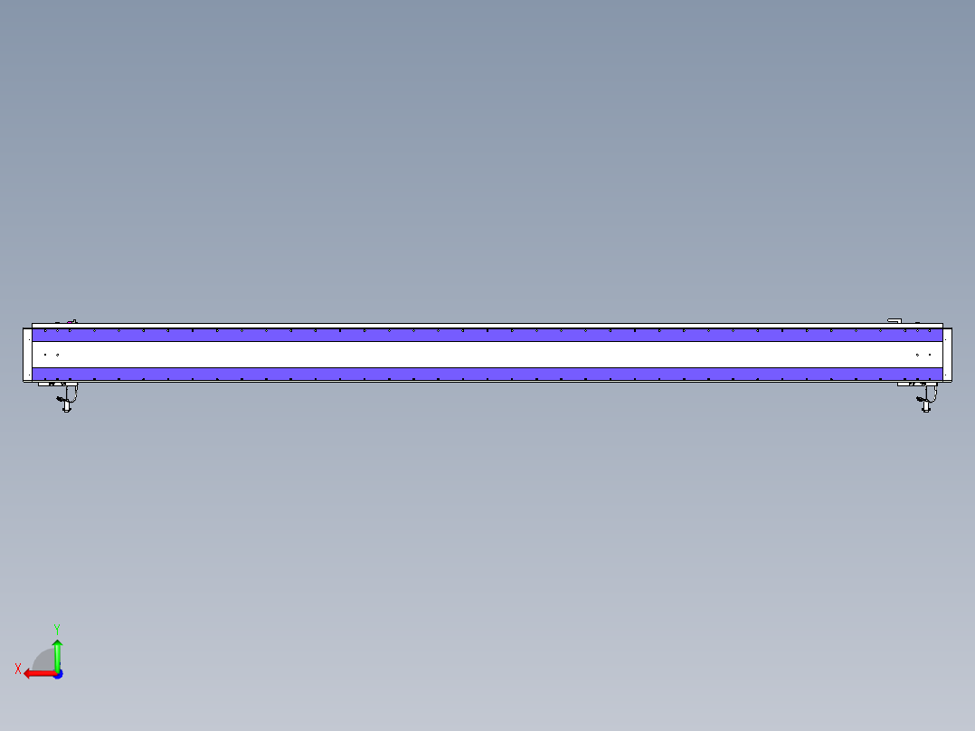 威洛博VL系列直线电机模组-2VL22H2-S3300后视图