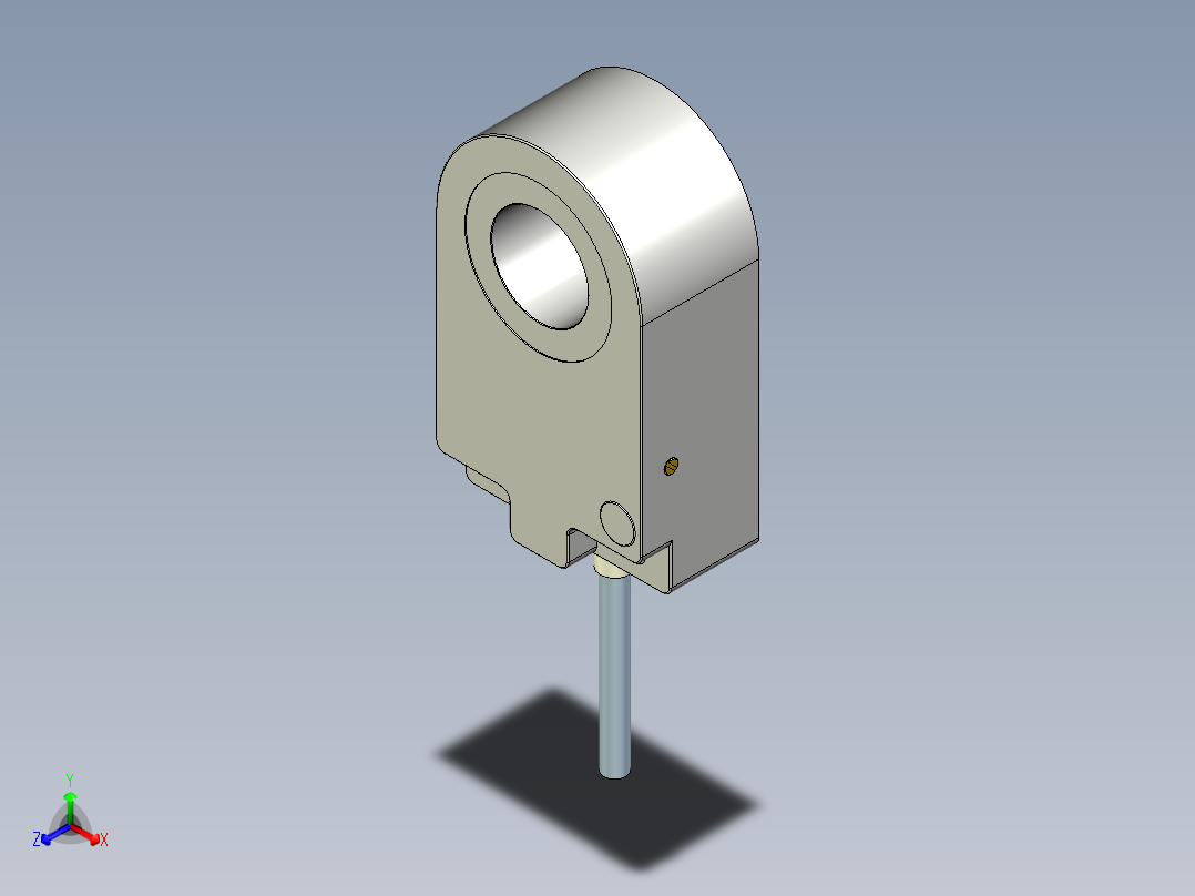 接近传感器PS16_CA正等轴测图
