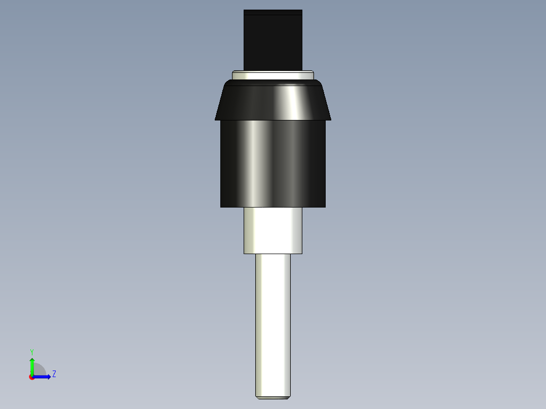 型材-KJN M6X25 CLAMPING LEVER 3842528540左视图