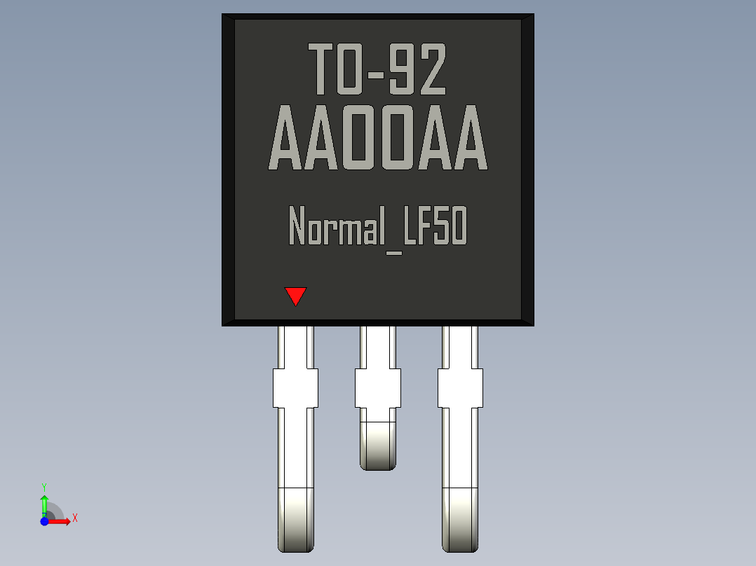 TO-92_Normal_LF50_rev1.1前视图