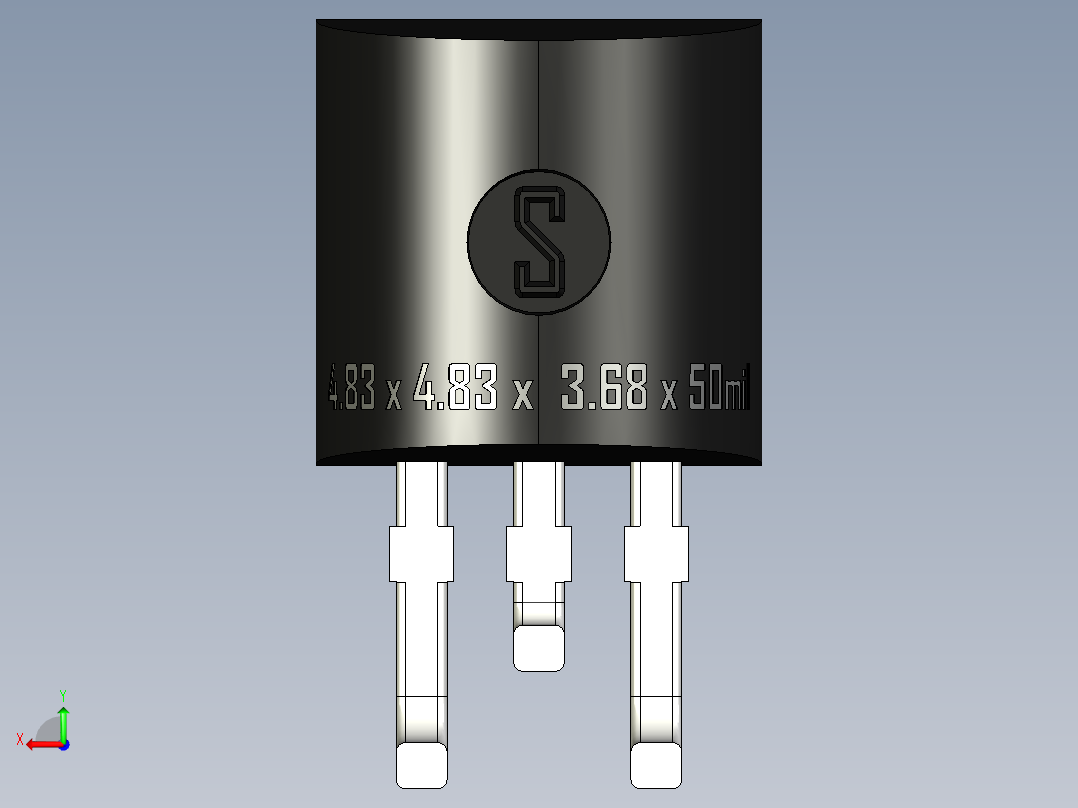 TO-92_Normal_LF50_rev1.1后视图