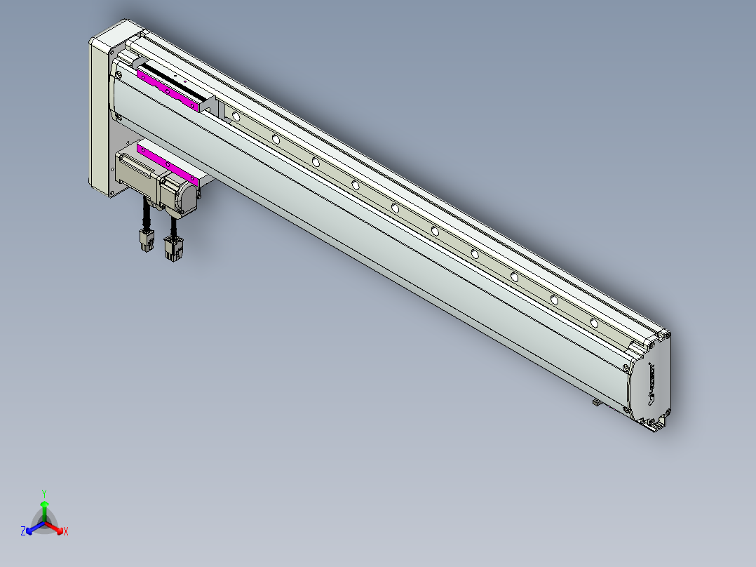 威洛博QF12-Lxx-S600-BL-ZP10-C3正等轴测图