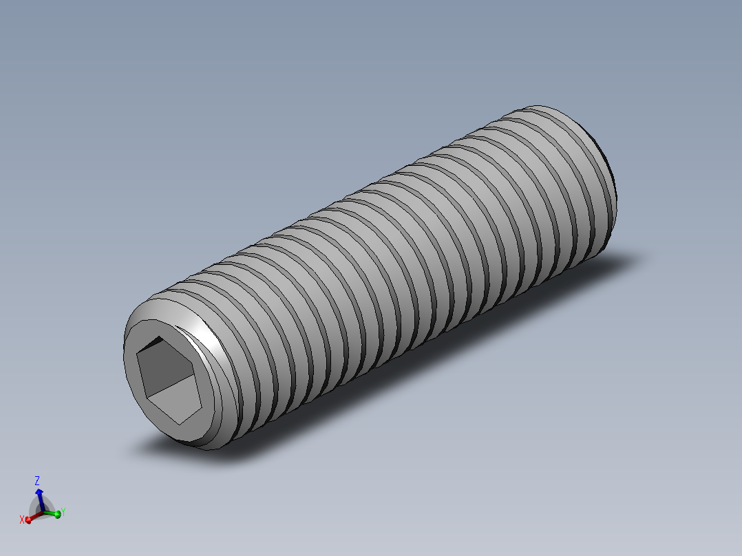 DIN 913-ISO 4026 固定螺钉-M12 L=40.SLDPRT