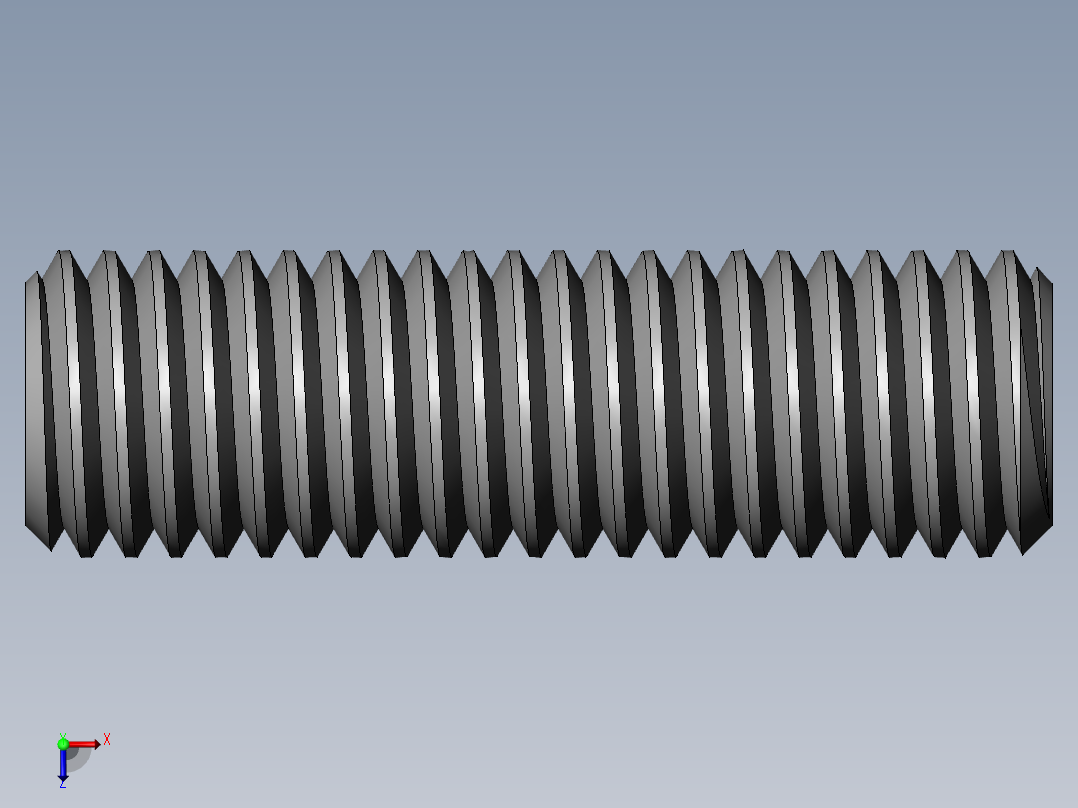 DIN 913-ISO 4026 固定螺钉-M12 L=40.SLDPRT俯视图