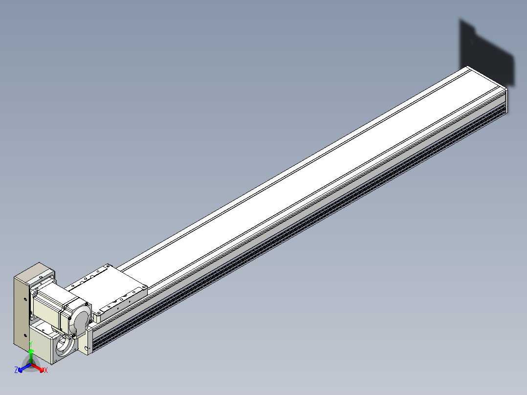 同步带全封闭直线模组TPA-HCB-105D-90-L850-LU-C-P20-N3