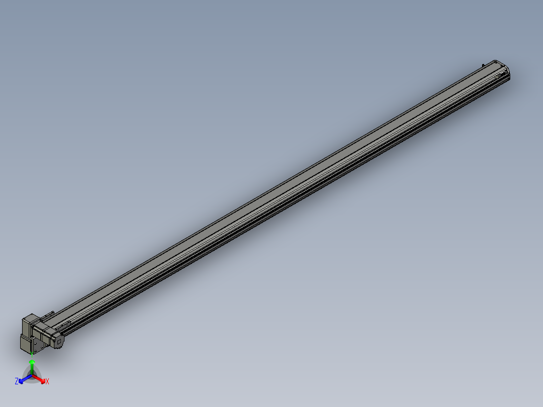 模组FTB10-LU-2500正等轴测图