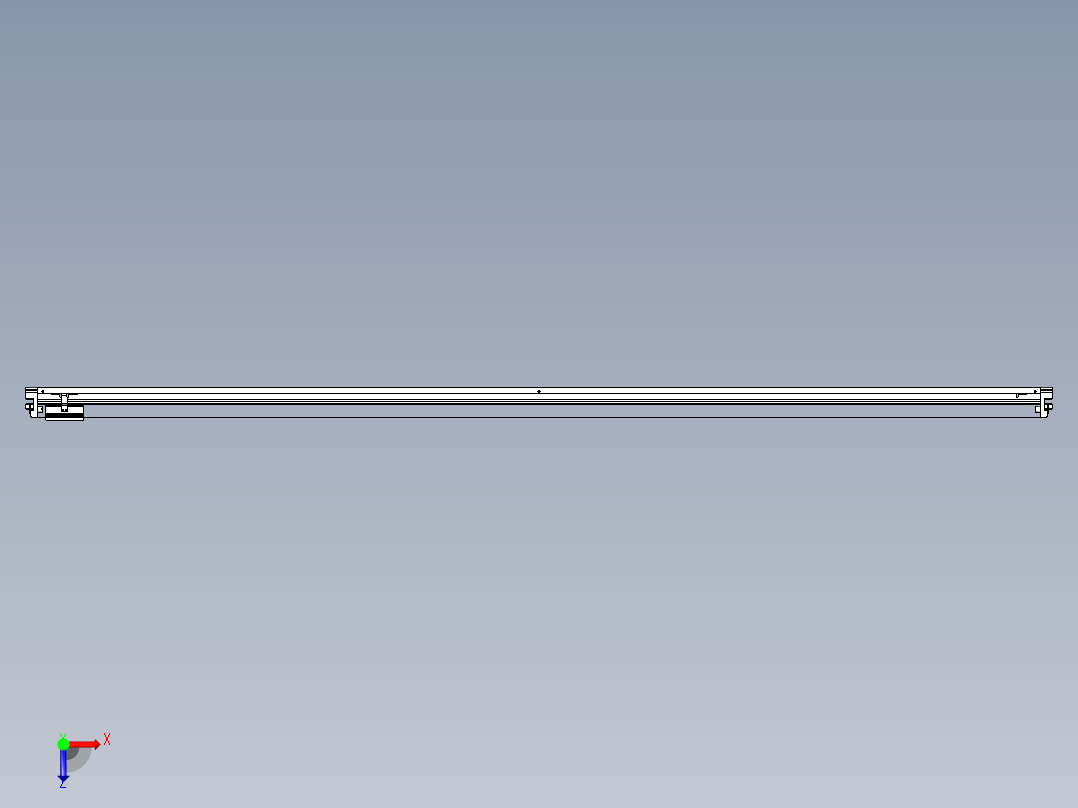 威洛博VL系列3d模型模组VL22H1Y-S2800俯视图