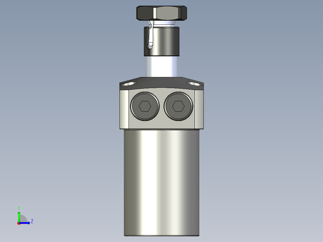 KOSMEKLHS0360-CL-Y45多系列多零件图纸模型左视图
