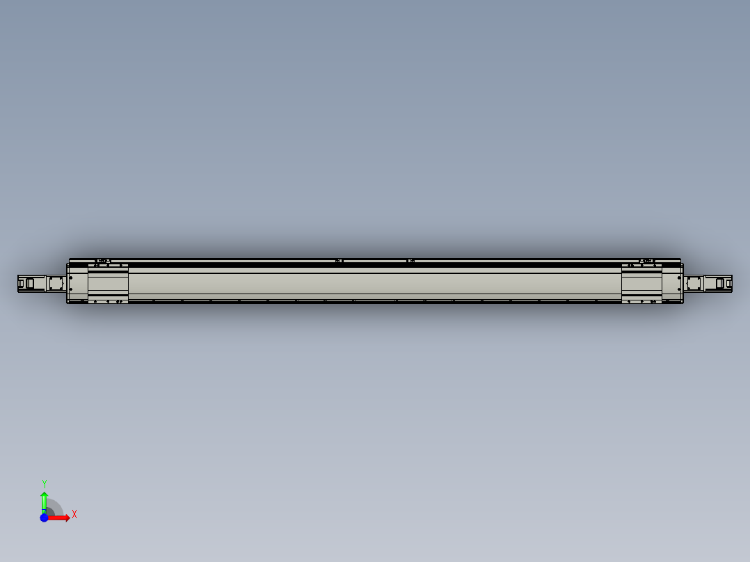 威洛博双电机滑台-VF14D2-S800-BC-P40-C6前视图