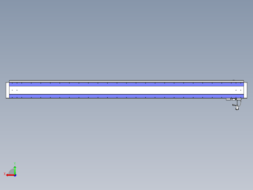 威洛博VL系列直线电机模组-VL17E2-S2250后视图