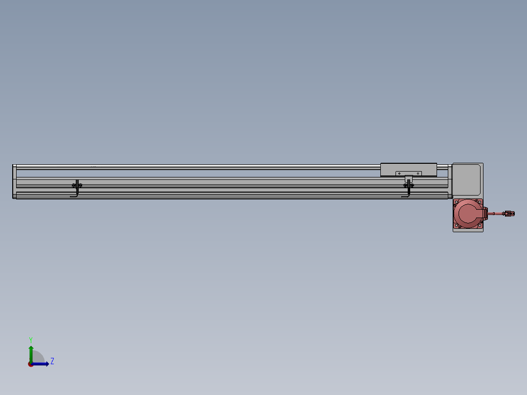 精密模组MT170-L125-900-RD-M75-C4左视图
