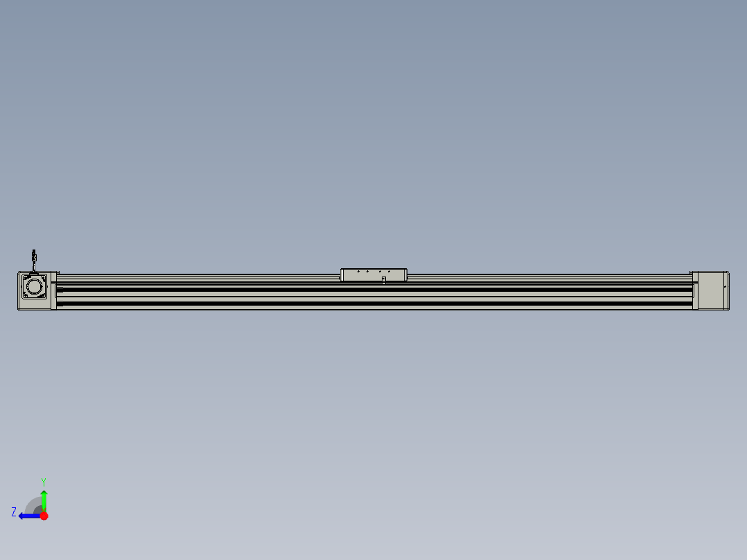 威洛博直线电机模组EB20-L224-S2000-L-ZP75-MS3-5K右视图
