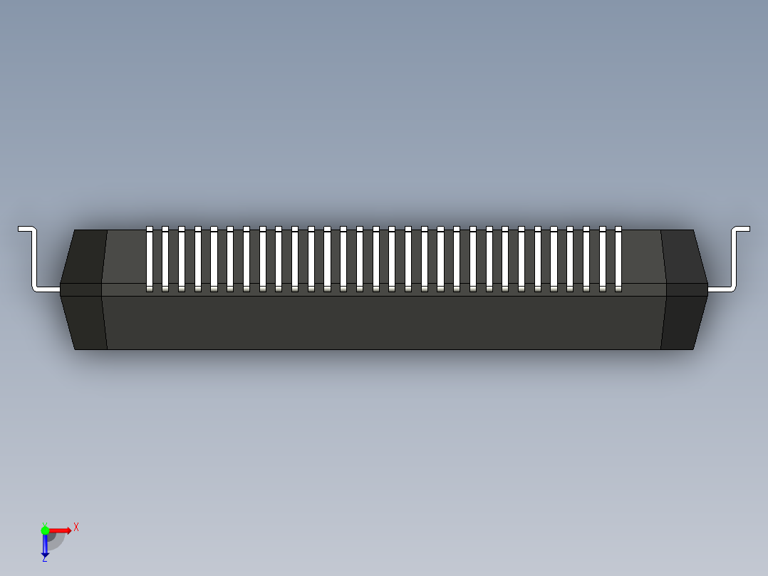 元器件3D封装QFP120_FPT_120P-M13160俯视图