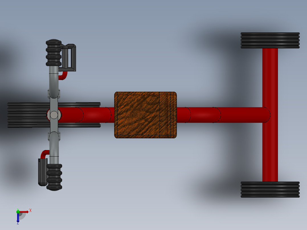 儿童三轮车-7--sw俯视图