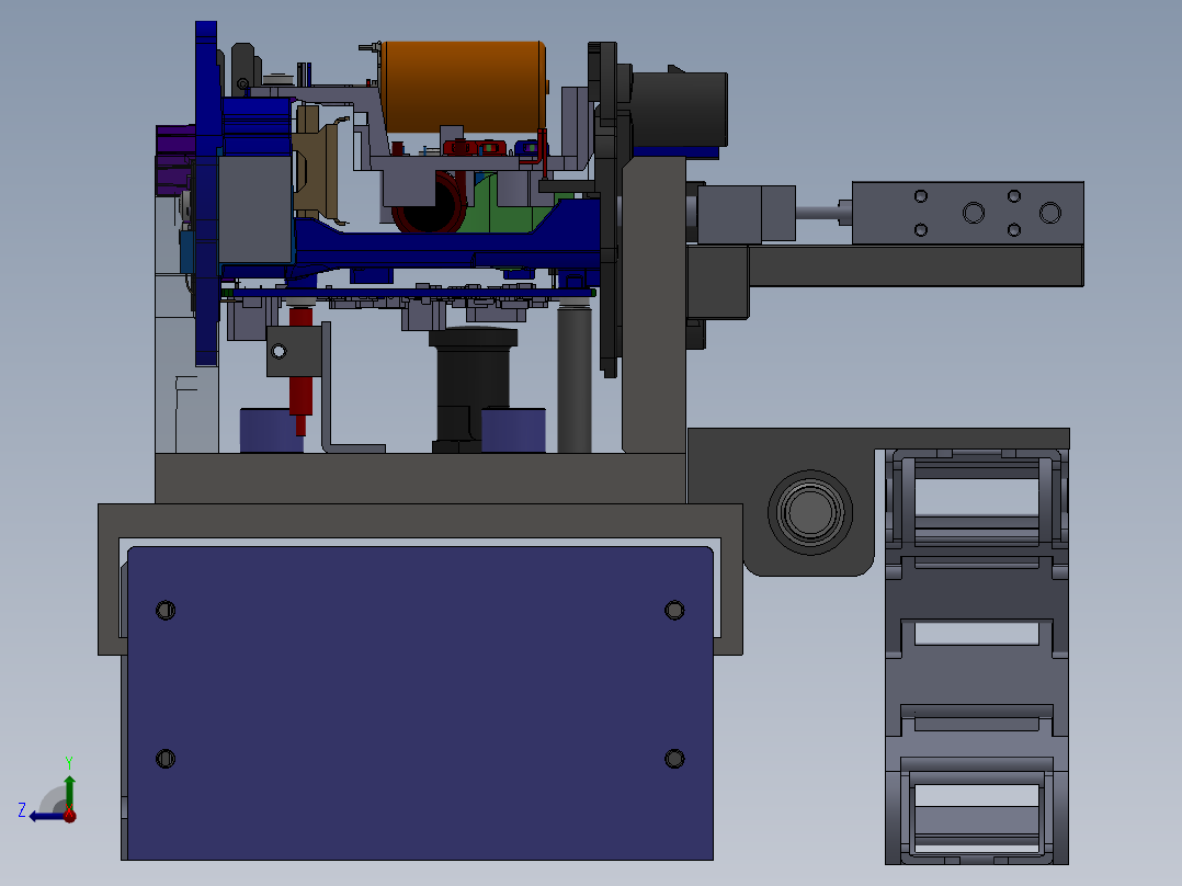 电阻焊原档右视图