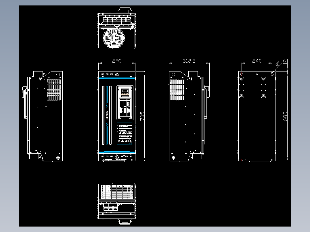 DS5C1-437P0+445P0+455P0-PTA(X5)-外观图-220622
