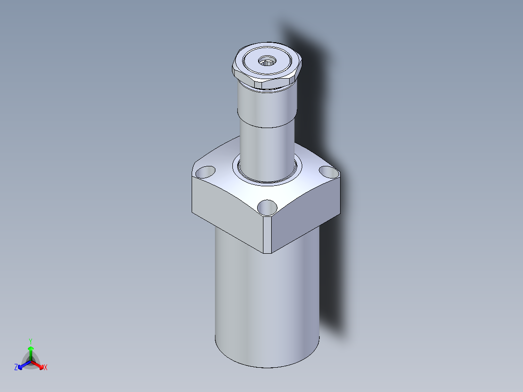 KOSMEKLHA1050-CL-Q50多系列多零件图纸模型正等轴测图