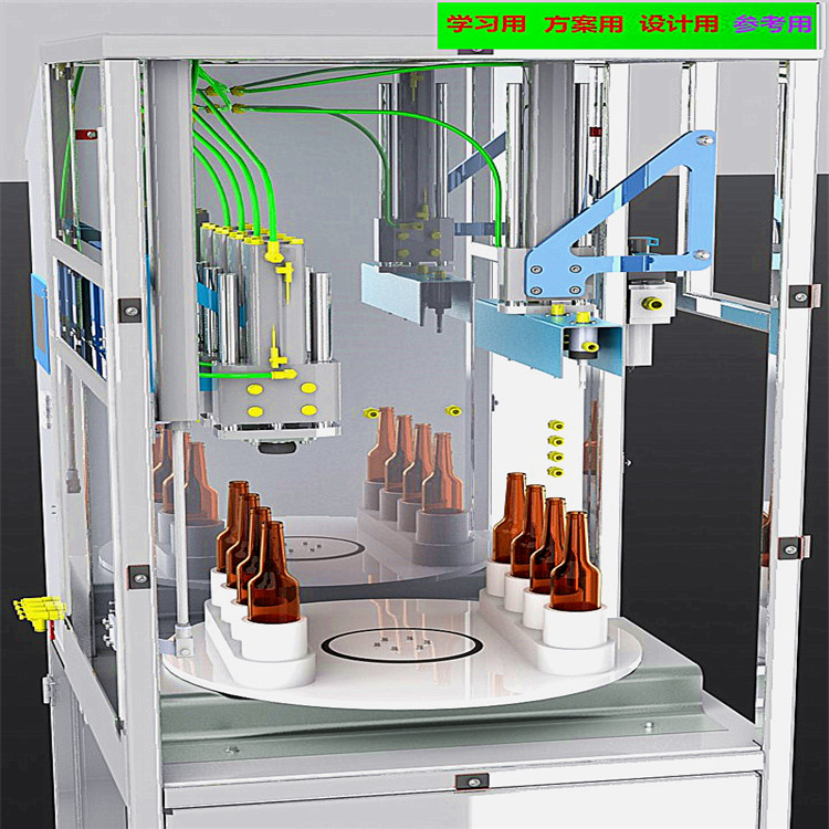 半自动的啤酒灌装和装瓶机