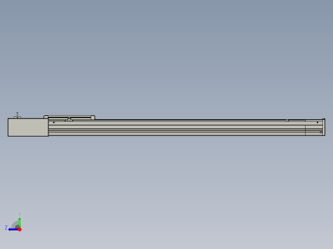 欧规系列-LB8-L75-S1050-BL-ZP75-C3右视图