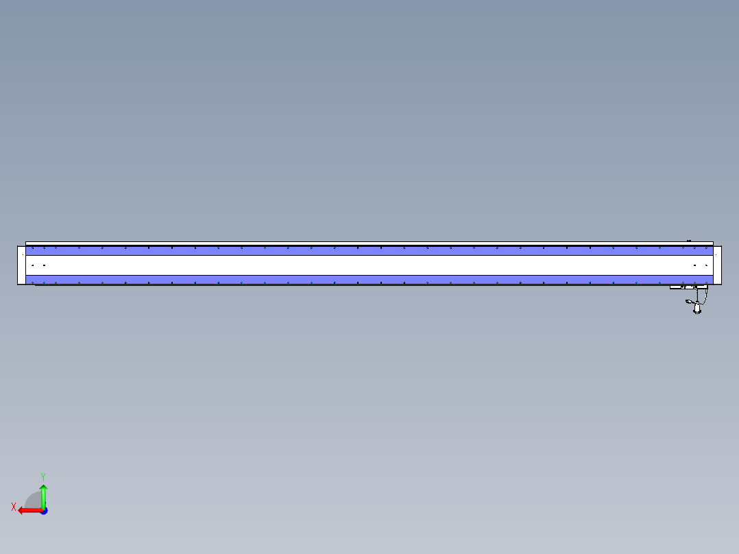 威洛博VL系列直线电机模组-VL17E2-S2750后视图