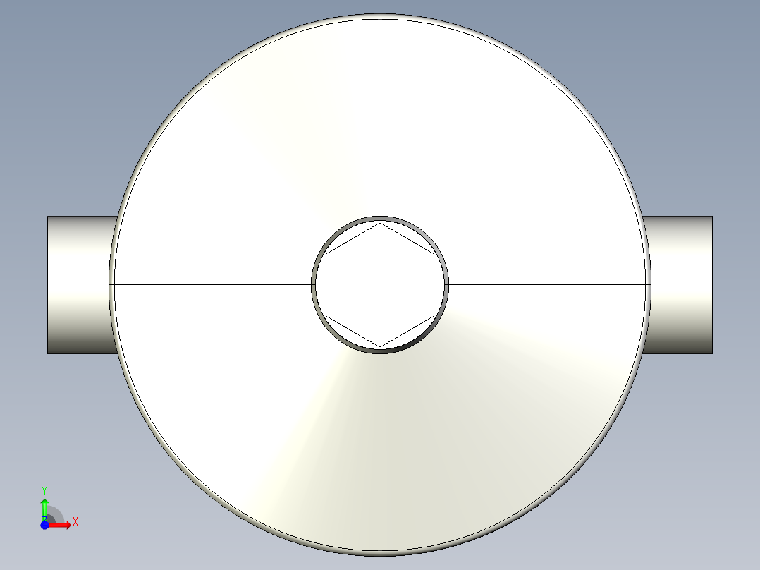 2DKMDCCP NO-DA 气动隔膜阀、常开型双作用，与男性的两端，用公制系列前视图