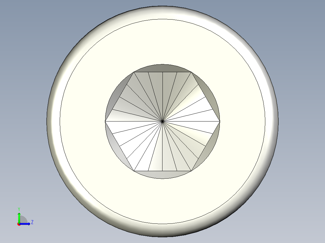 螺钉-DIN_912-M4x16.stp左视图