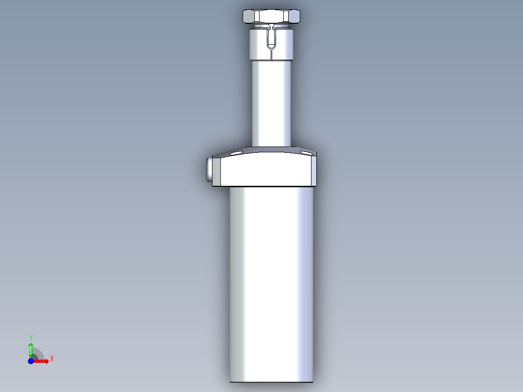KOSMEKLHA0650-CR-Q50多系列多零件图纸模型前视图